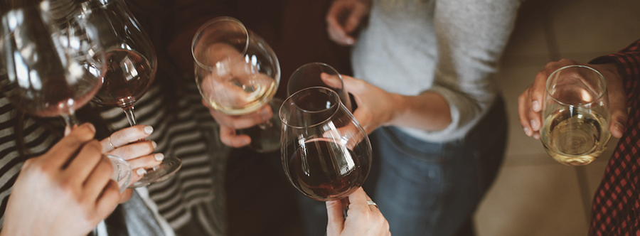 What does ‘self-medicating’ with alcohol mean?