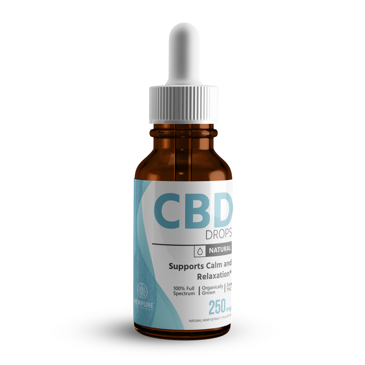 CBD Oil Drops 250 mg for Sale | Hempure CBD