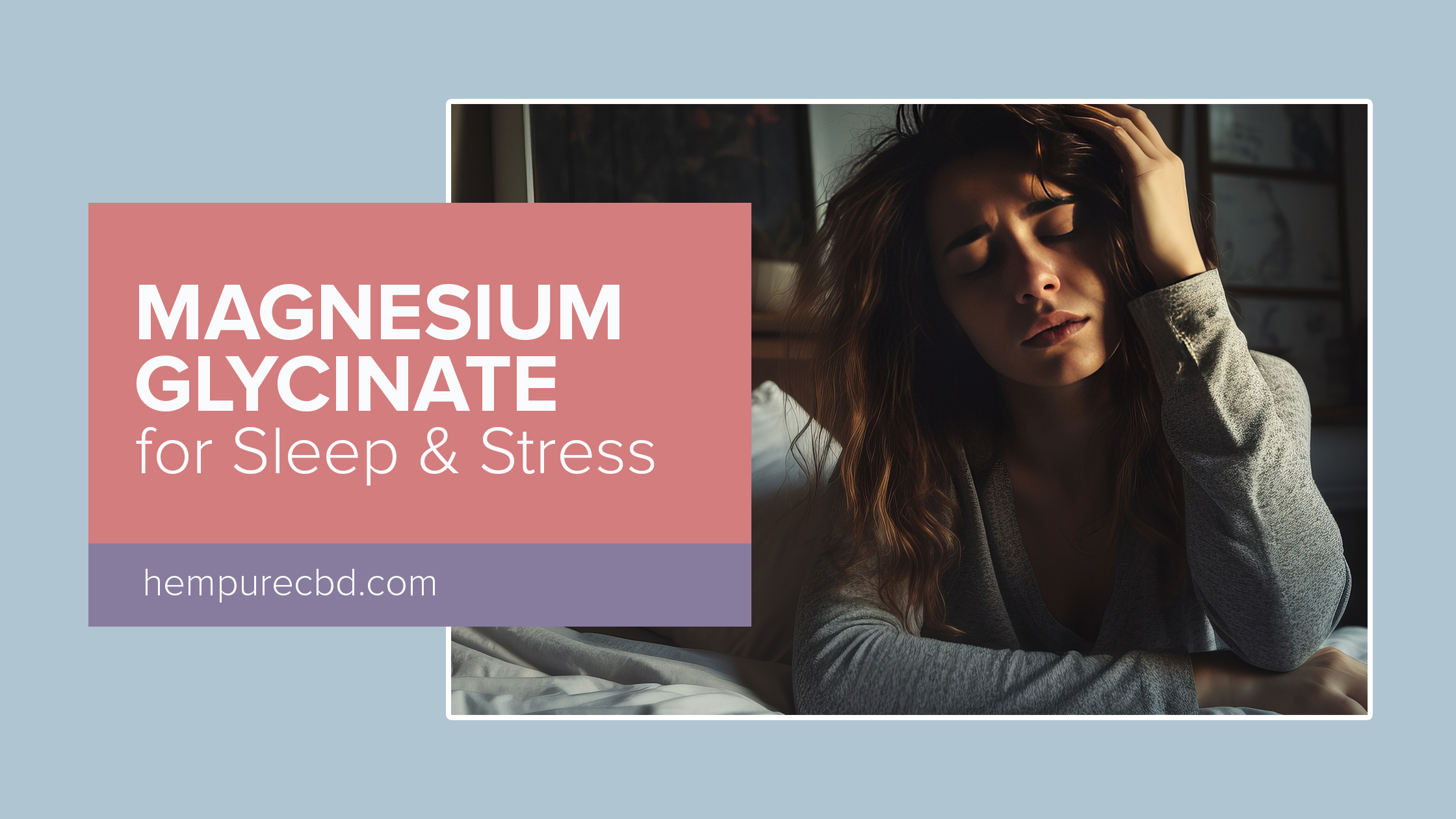Magnesium Glycinate A Natural Solution for Better Sleep and Stress