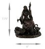 Frigga Norse Goddess of Destiny Love and Marriage w/Infant Animals & Spindle Additional image