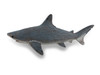 Gray Weathered Finish Wood Look Shark Statue Additional image