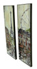 2 Pc. Foiled Eiffel Tower and Ferris Wheel Wall Hanging Set Additional image