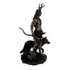 Herne the Spirit Hunter of Windsor Forest Standing With Deer and Wolf Additional image
