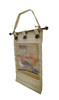 3 Pc. Canvas Botanical Birds Wall Hanging Set w/Buttons Additional image