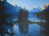 National Geographic Matted Print - Maligne Lake - 16 x 20 Inches Additional image