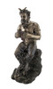 Bronzed Finish Pan Playing Flute Statue Greek Mythology Faun Main image