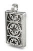 Chrome Rhinestone Encrusted MP3 Player Pendant Additional image