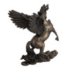 Bronzed Finish Winged Horse Pegasus Statue Amazing Detail Additional image