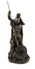 Bronzed Standing St. George Slaying Dragon Statue Additional image