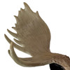 Rustic Moose Head Bust Wall Sculpture 20x23in Brown Cabin Lodge Decor Additional image