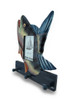 Colorful Wooden Bass Shaped Decorative Hanging Photo Frame and Wall Hooks Additional image