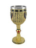 Egyptian Winged Isis Golden Wine Goblet 6 oz. Additional image