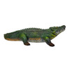 21 inch Green Alligator Statue Resin Gator Garden Outdoor Yard Lawn Decor Additional image