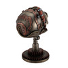 Bronze / Copper Finished Steampunk Skull Statue - Gear Base Additional image