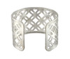 Chrome Cutwork Cuff Bracelet Additional image