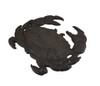 Set of 3 Cast Iron Crab Rustic Brown Stepping Stones Additional image