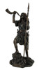 Boudica Warrior Queen of Iceni Holding Spear Blowing Celtic Horn Statue Main image