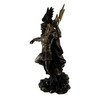 Zeus Greek God of Thunder w/Aetos Dios Wielding Lightning Bolt Statue Additional image