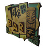 Scratch & Dent Tropical Island Tiki Bar Sign Wooden Wall Hanging Additional image
