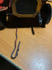 Scratch & Dent Red Antique Fire Truck Decorative Metal Statue Image of defect