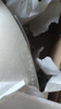 Scratch & Dent Guildmaster Manor Accent Table In Antiqued Silver Leaf Image of defect