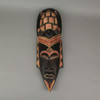 Hand Carved 20 Inch Indonesian Jenggot Wall Mask With Sea Turtle Design Additional image