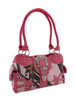 Mossy Oak Camouflage Purse Rhinestone Buckle Mock Croc Trim (Pink) Main image