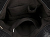 Rhinestone Filigree Cross Oversize Textured Vinyl Shoulder Bag Additional image