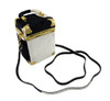 Cow Print Clutch with Brass Accents Additional image