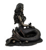 Enchanted Song Bronze Finish Mermaid Sitting On Ocean Floor Statue Additional image