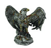 Metallic Silver Finish Mechanical Steampunk Eagle Statue Main image