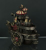Hand Painted Steampunk Style Airship Gondola Statue Additional image