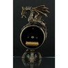 Steampunk Dragon Bronze Finish Table Clock With Moving Clockworks Additional image