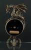 Steampunk Dragon Bronze Finish Table Clock With Moving Clockworks Additional image