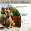 Little Light Keeper Chihuahua Statue and LED Lantern Lifestyle image 1