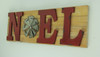 Distressed Look Holiday Word Sign Windmill Wall Hanging Additional image