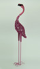 Pink Twine Springy Head Flamingo Sculpture 19 inch Additional image