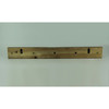Distressed Wood Rustic Spools Wall Hook Rack Additional image