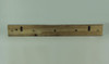 Distressed Wood Rustic Spools Wall Hook Rack Additional image