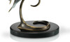 SPI Brass Triple Dolphins on Marble Base Additional image