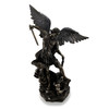 Saint Michael Slays Lucifer Bronzed Sculptured Statue 31 in. Main image
