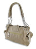 Studded Ostrich Texture Purse with Ornate Rhinestone Buckle Additional image