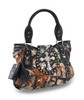 Camo Concealed Carry Rhinestone Cross Oversized Shoulder Bag Main image