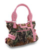 Camo Concealed Carry Rhinestone Cross Oversized Shoulder Bag Additional image
