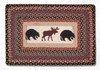 Earth Rugs PP-43 Bear / Moose Oblong Patch 20" x 30" Main image