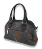 Forest Camouflage Doctor Style Handbag Gothic Cross Mock Croc Trim Additional image