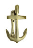Antique Brass Nautical Anchor Door Knocker Main image