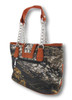 Mossy Oak Camo Handbag Mock Croc Trim Rhinestone Buckle Additional image