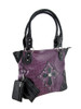 Enamel Cross Concealed Carry Purse w/Detachable Coin and ID Holders Main image