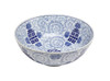 AA Importing 59880 14 Inch Blue And White Bowl Main image
